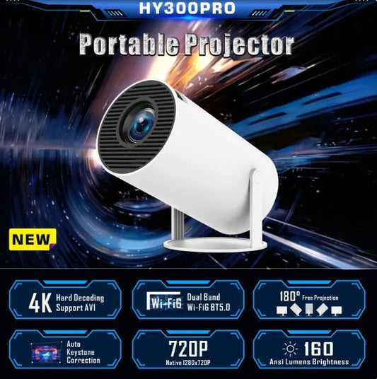 HY300 Pro Projector Home Theater